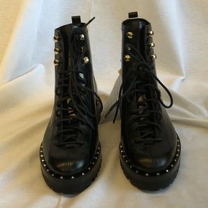 Valentino Soul Rockstud Combat Boots